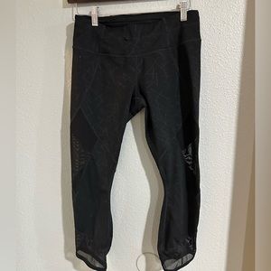 Athleta mesh leggings good condition sz S